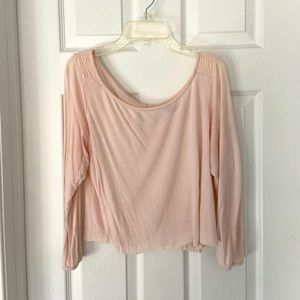 American Eagle cropped long sleeve